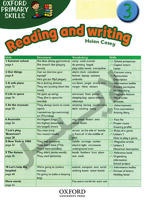 تقویت مهارت های خواندن و نوشتن انگلیسی